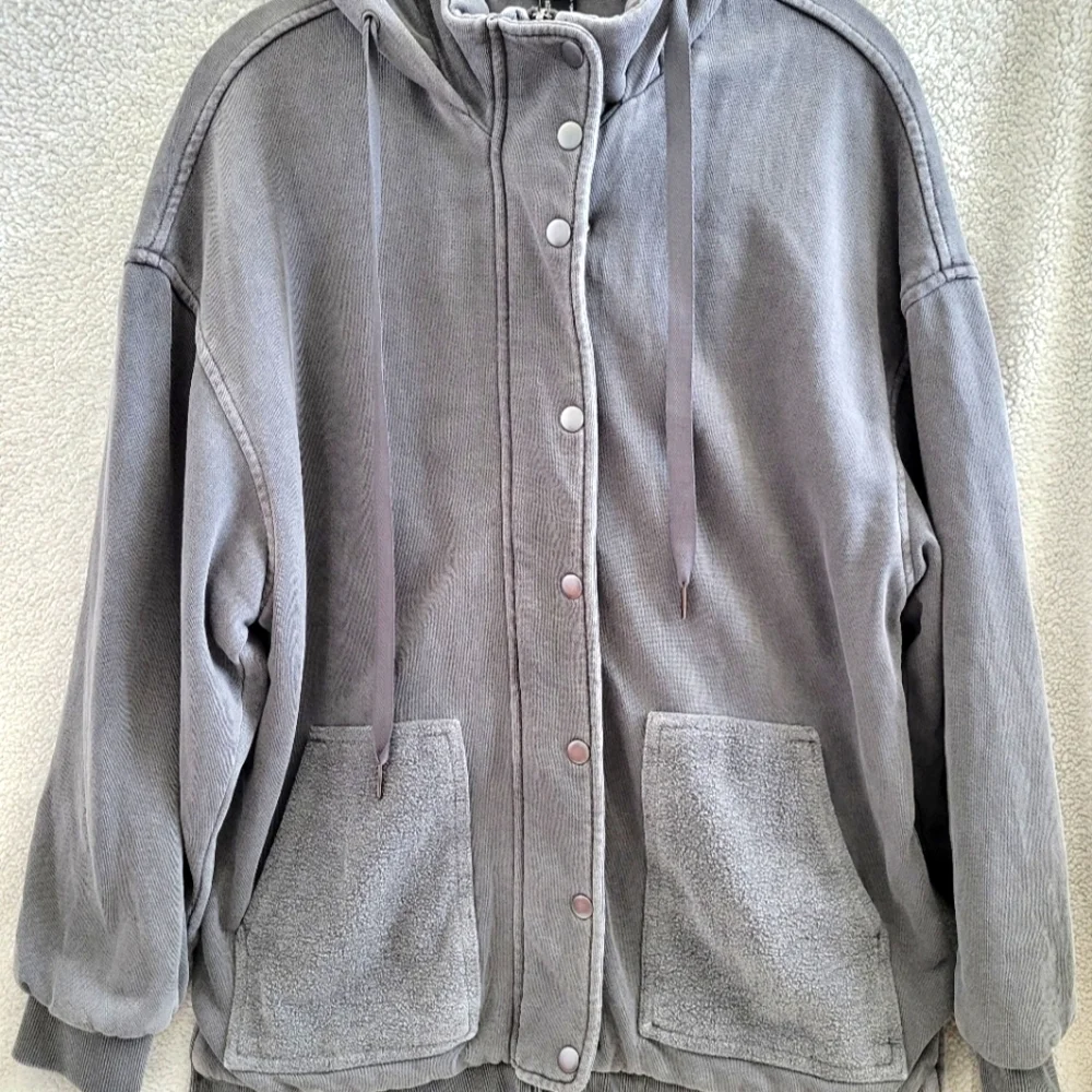 Forever 21 Women's Charcoal Gray Jacket - Picture 1 of 6